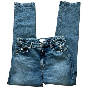 Good American‎ 90's Good Icon Jeans Denim High Waist Straight Leg Womens 10/30